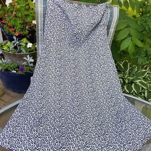 Strapless cotton stretch classic dress